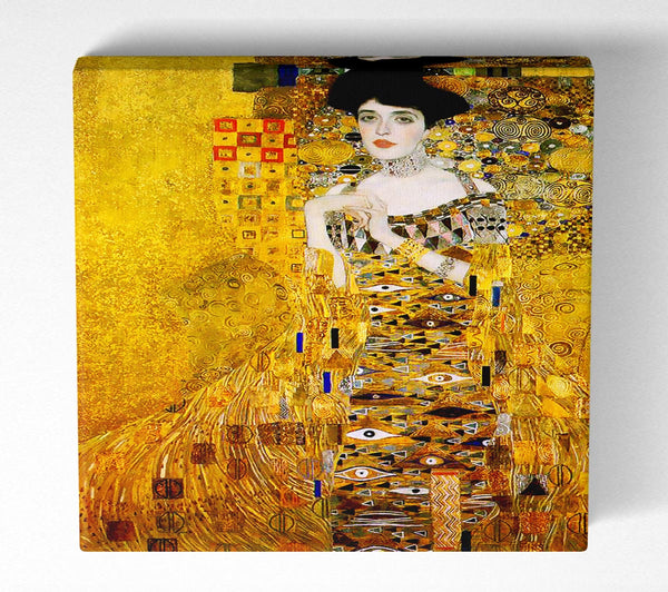 Picture of Klimt Adele Bloch-Bauer Square Canvas Wall Art