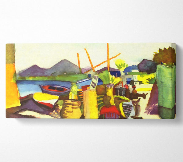 August Macke Landschaft bei Hammamet