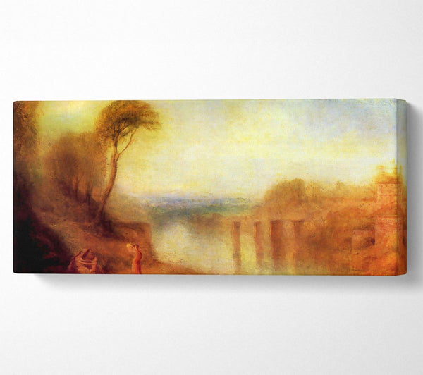 Joseph Mallord Turner Landscape With A Woman With A Tambourine