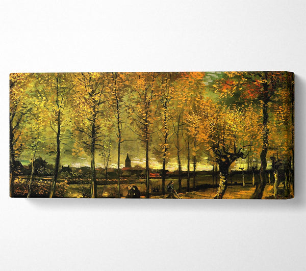 Van Gogh Lane With Poplars