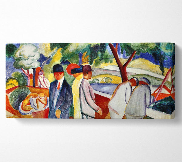 August Macke Großer heller Spaziergang