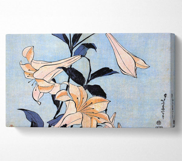 Hokusai Lilies