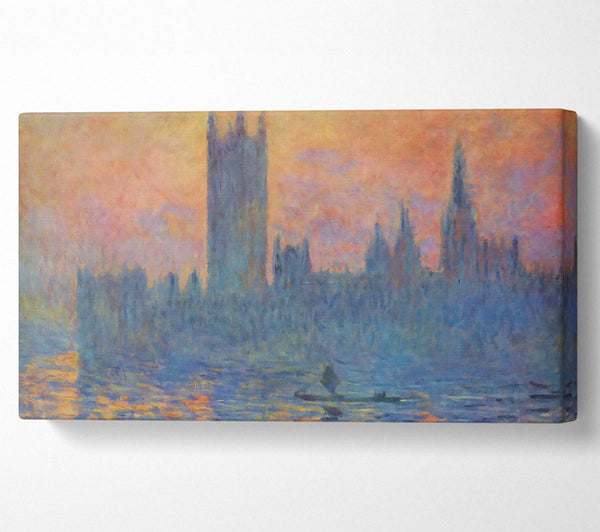 Monet Londoner Parlament im Winter