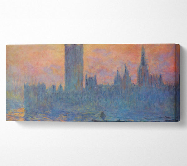 Monet Londoner Parlament im Winter