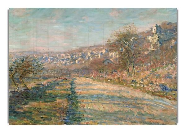 Monet Straße von La Roche Guyon