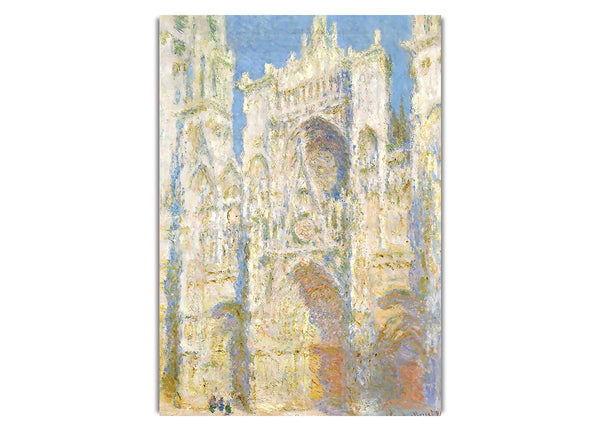 Monet Rouen Kathedrale im Sonnenlicht