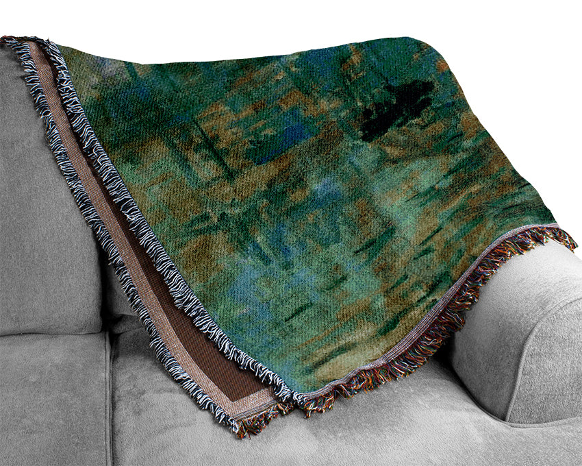 Monet Sunset Woven Blanket