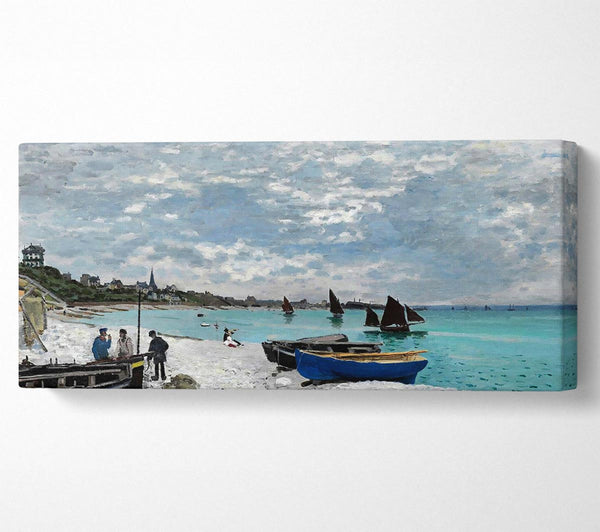 Monet Der Strand bei Sainte-Adresse