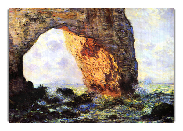 Monet Die Klippe bei Etretat
