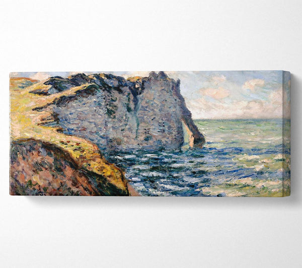 Monet Die Klippe von Aval bei Etretat