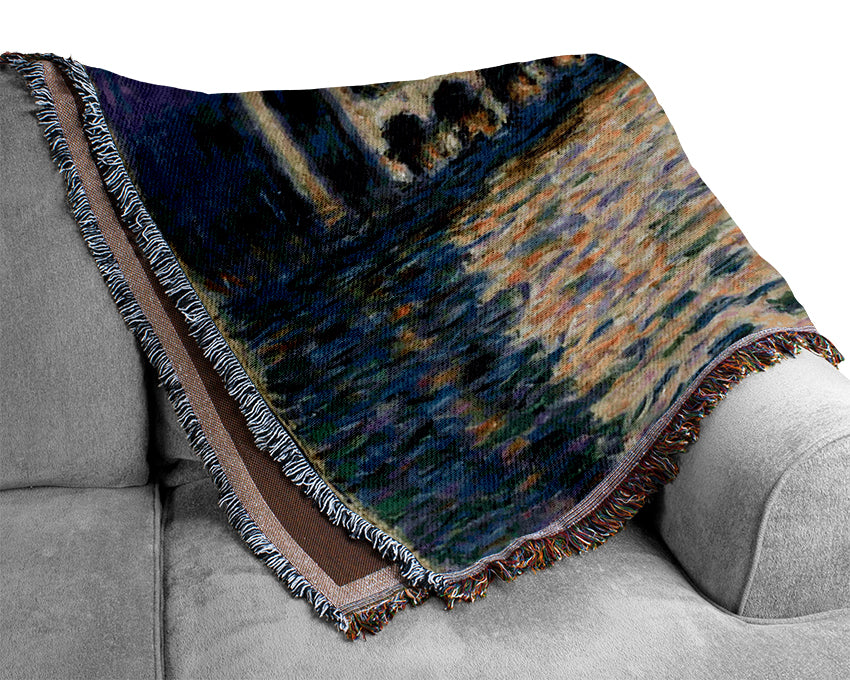 Monet The Doges Palace Woven Blanket