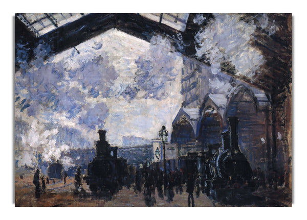 Monet Der Gare St. Lazare