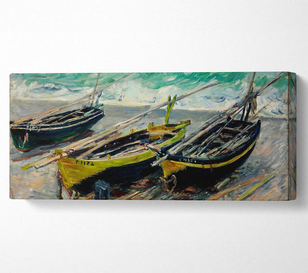 Monet Drei Fischerboote