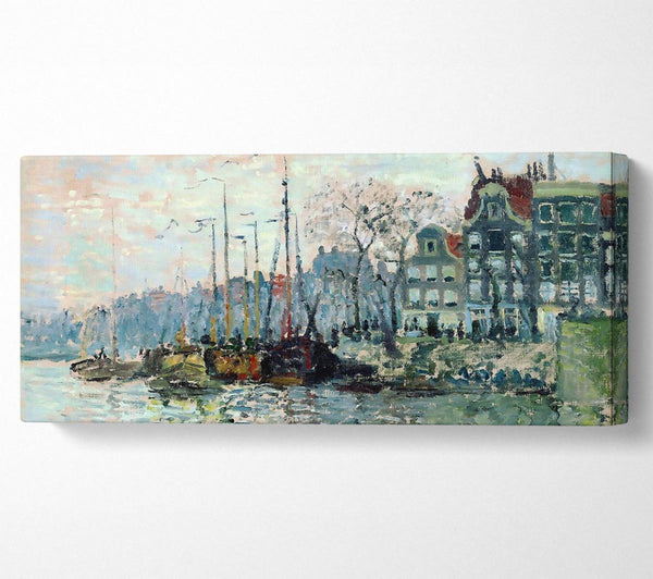 Monet Blick auf die Kromme Waal in Amsterdam