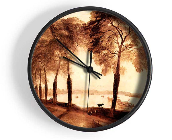 Joseph Mallord Turner Mortlake Terrace Clock - Wallart-Direct UK