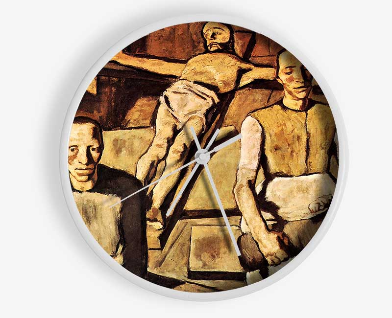 Albin Egger-Lienz Mother Clock - Wallart-Direct UK