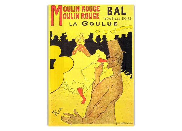 Moulin Rouge La Goulue von Toulouse Lautrec