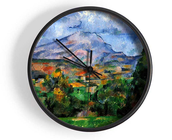 Cezanne Mount St Victoire Clock - Wallart-Direct UK