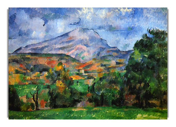 Mount St. Victoire von Cezanne Kunst Klassiker