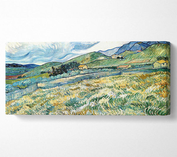 Van Gogh Berglandschaft hinter dem Hospital Saint-Paul