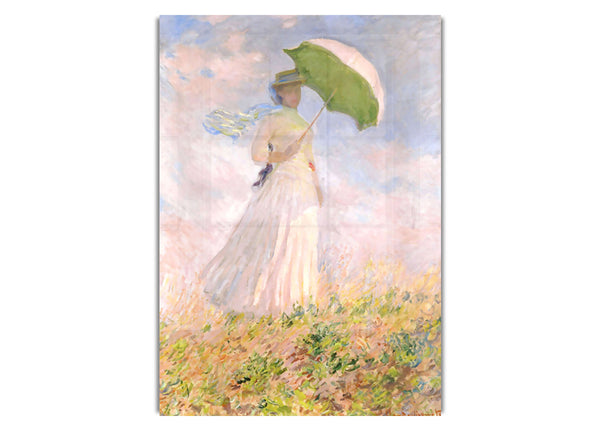 Nainen Ja Paivanvarjo von Monet