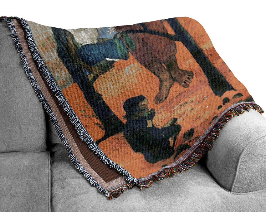 Gauguin Nava Nava Mehana Woven Blanket