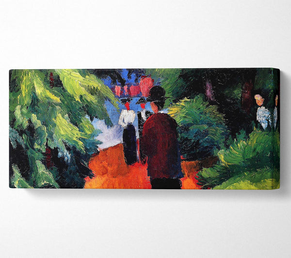 August Macke Park am Wasser