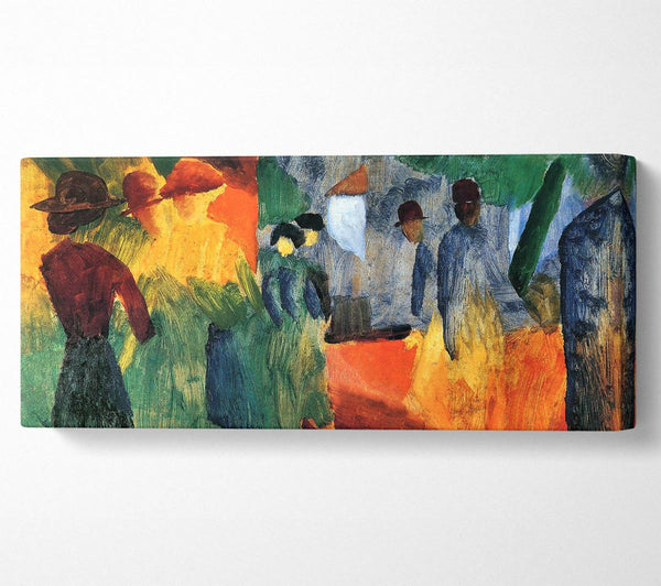 August Macke Menschen im Park