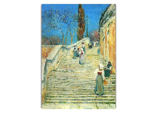 Piazza Di Spagna, Rom Von Hassam