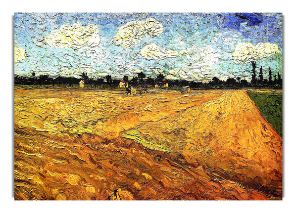 Gepflügtes Feld von Van Gogh