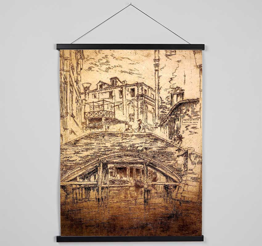 Whistler Ponte Del Piovan Hanging Poster - Wallart-Direct UK