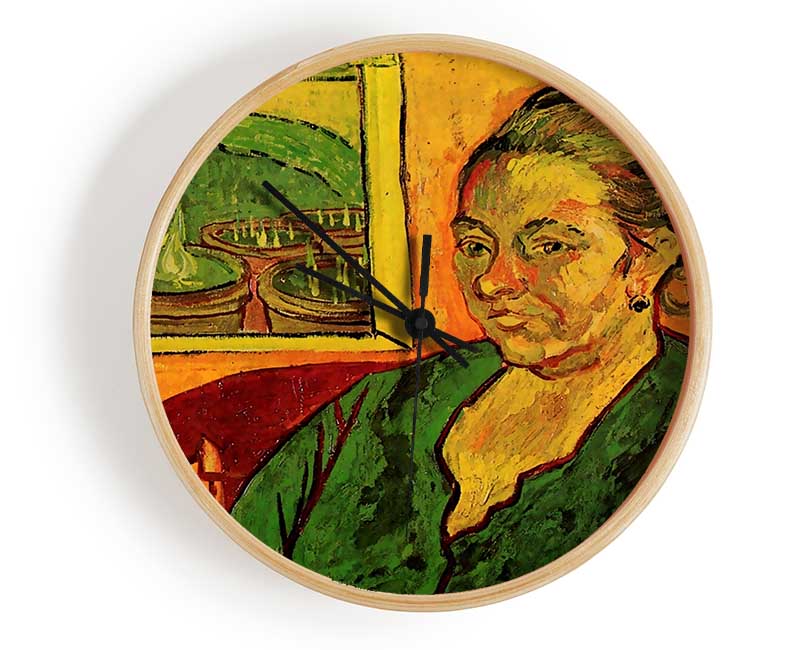 Van Gogh Portrait Of Madame Augustine Roulin Clock - Wallart-Direct UK