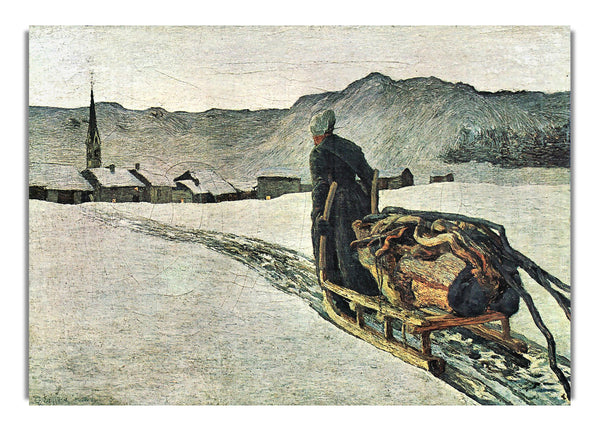 Rückkehr aus dem Wald von Giovanni Segantini