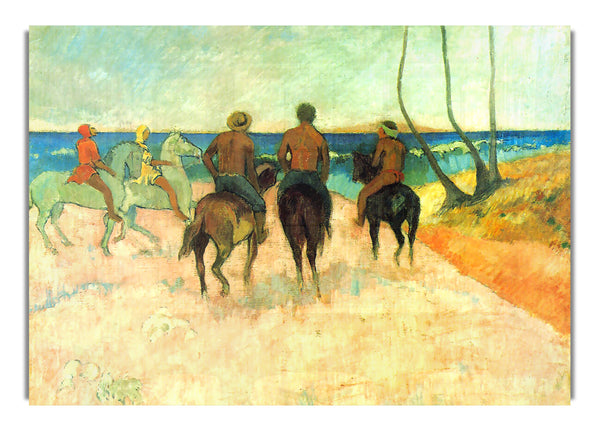 Reiten am Strand Nr. 2 von Gauguin