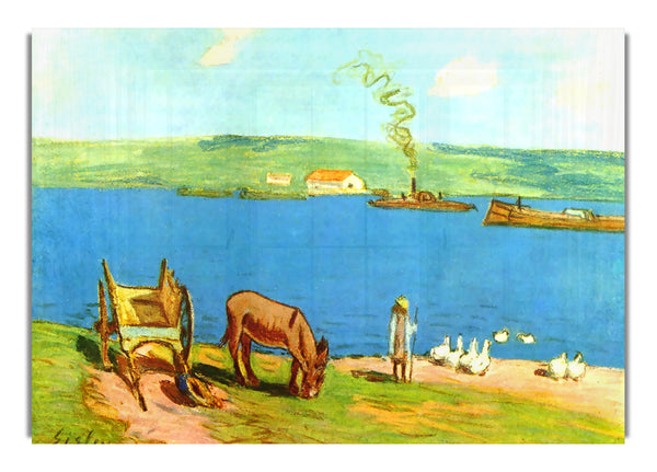 River Bank von Sisley