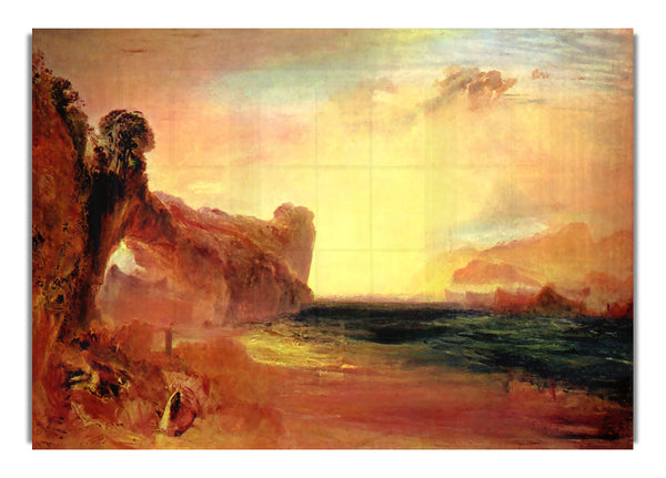 Rocky Bay mit Figuren von Joseph Mallord Turner