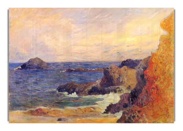 Felsige Küste von Gauguin