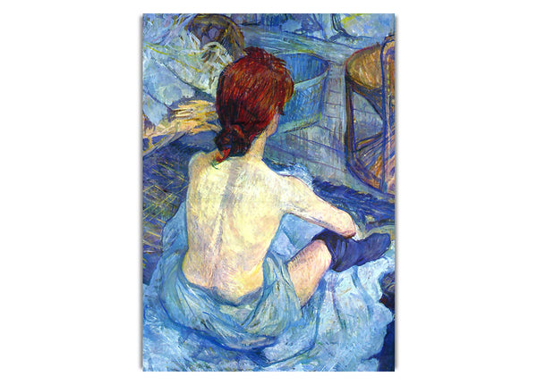 Rousse Die Toilette von Toulouse Lautrec