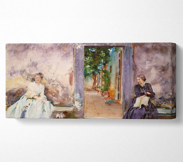 John Singer Sargent The Garden Wall