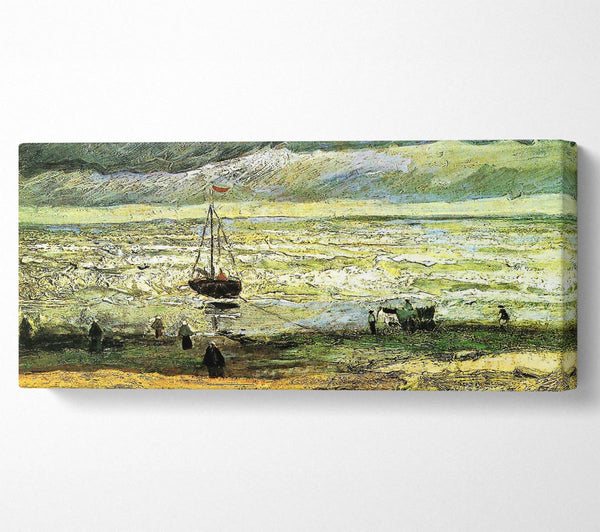 Van Gogh Scheveningen Beach In Stormy Weather