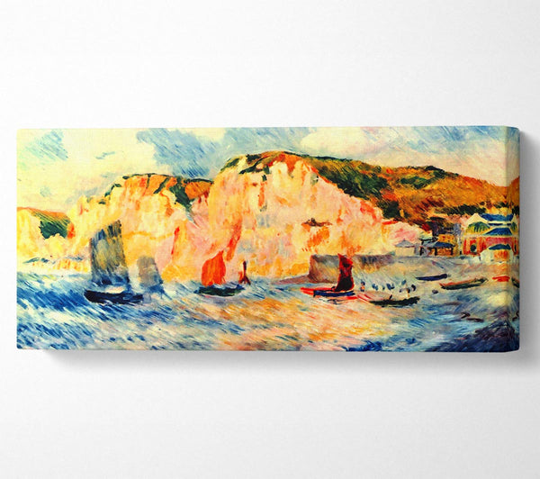 Renoir Meer und Klippen