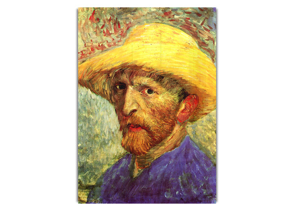 Selbstporträt mit Strohhut [3] von Van Gogh