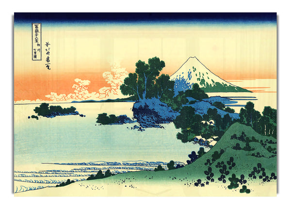 Shichiri-Strand in der Provinz Sagami von Hokusai
