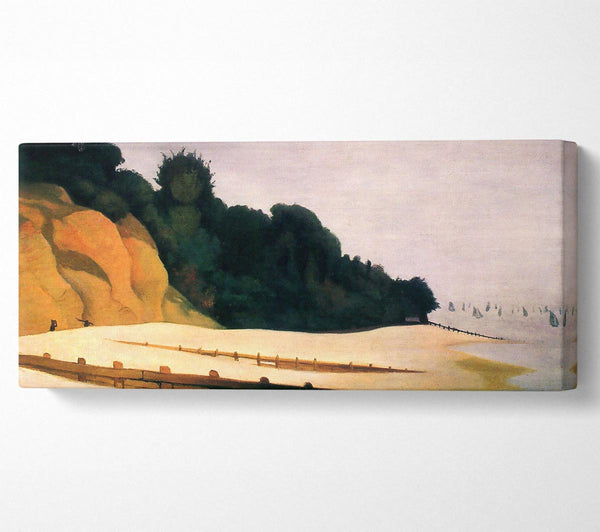 Felix Vallotton Shore Scene With Tree Silhouette