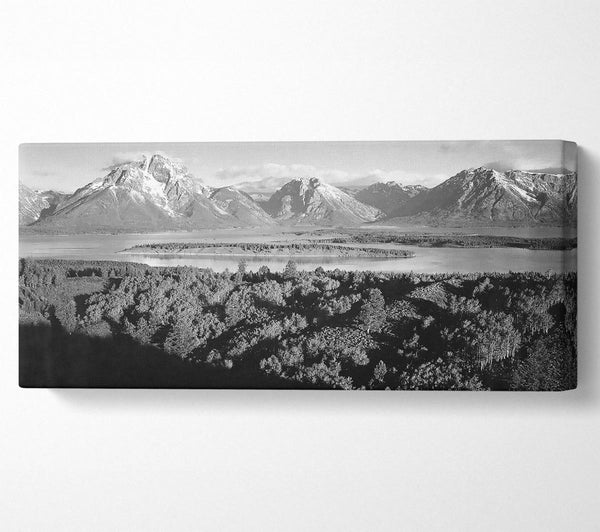 Ansel Adams Signal Hill im Grand Teton, Wyoming