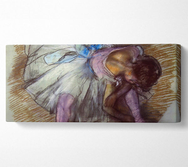 Degas Sitting Dancer Lacing Her Slipper