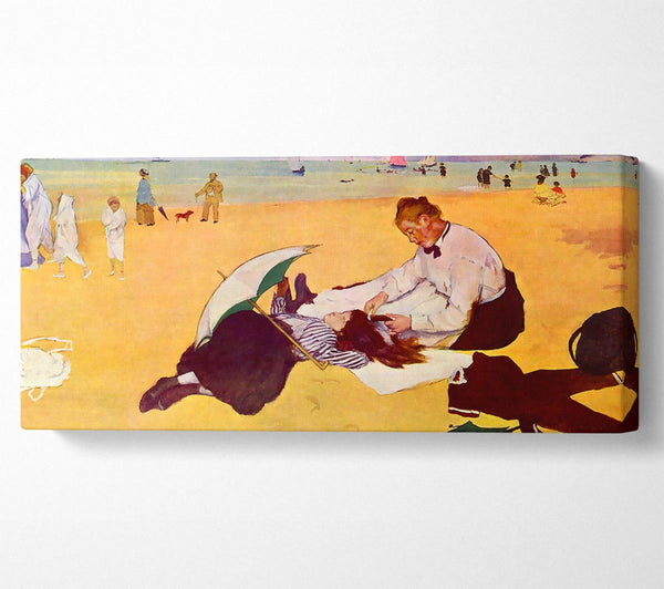 Degas Small Girls On The Beach
