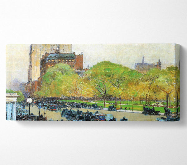 Hassam Spring Morning In The Heart Of The City