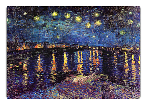 Sternennacht über der Rhone von Van Goghb