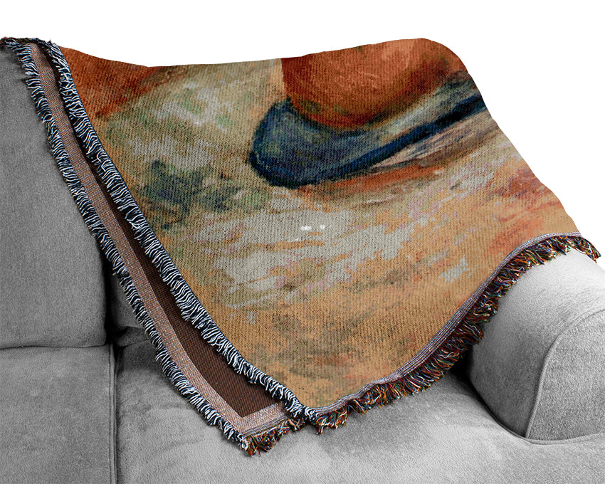 Renoir Still Life 1 Woven Blanket